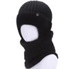 In the elderly hat scarf men's winter knitted wool hat thickened elderly grandfather ear protection warm father cold hat