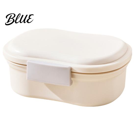 Portable Lunch Box Snack Container with Separate Compartments Design