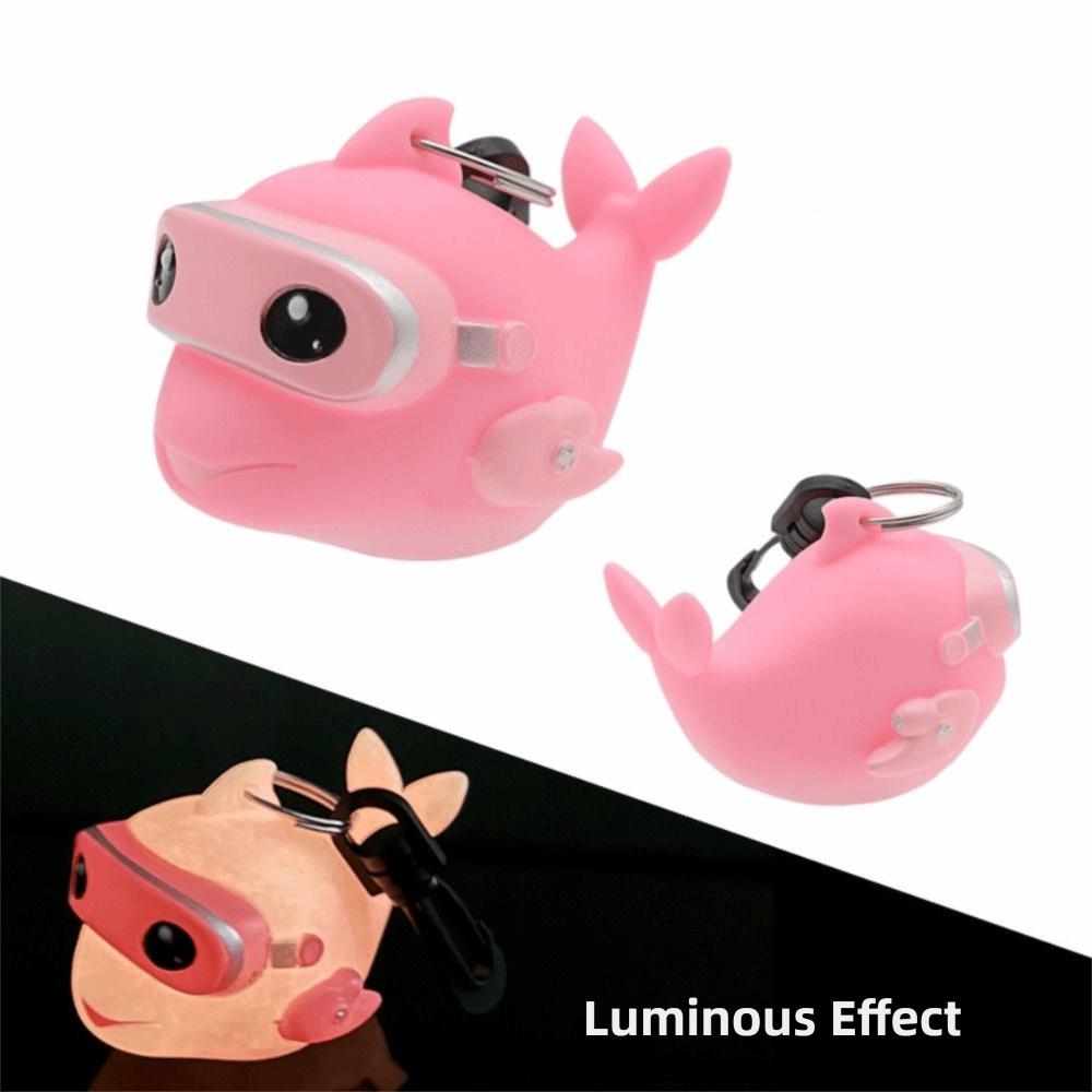 

Luminous Diving Mouthpiece Dust Cap With Clip Snorkeling Mouthpiece Guard Diving Equipment 1PC рожевий