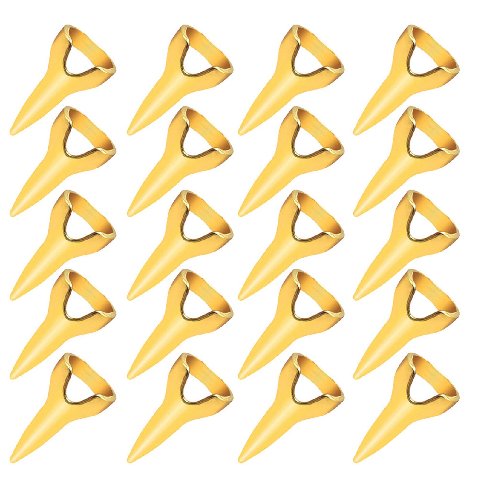 

20 шт., металлическое кольцо для разделения волос, инструмент для разделения и выбора ногтей, металлическое кольцо для разделения волос