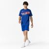 Mizuno Table Tennis Game Short JTTA Surf Size 2XL Shirt, Sleeve, Certified, Moisture-Wicking, Quick-Drying, Unisex, 82JAB111, Blue,