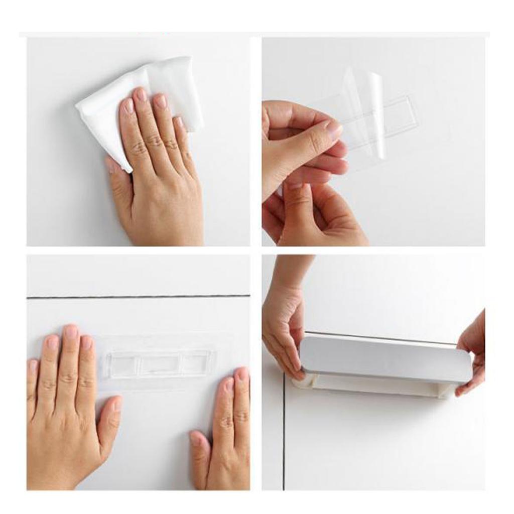 Retractable Wall Mounted Basin Rack for Bathroom Kitchen Storage Adhesive Patch No Punching Wall