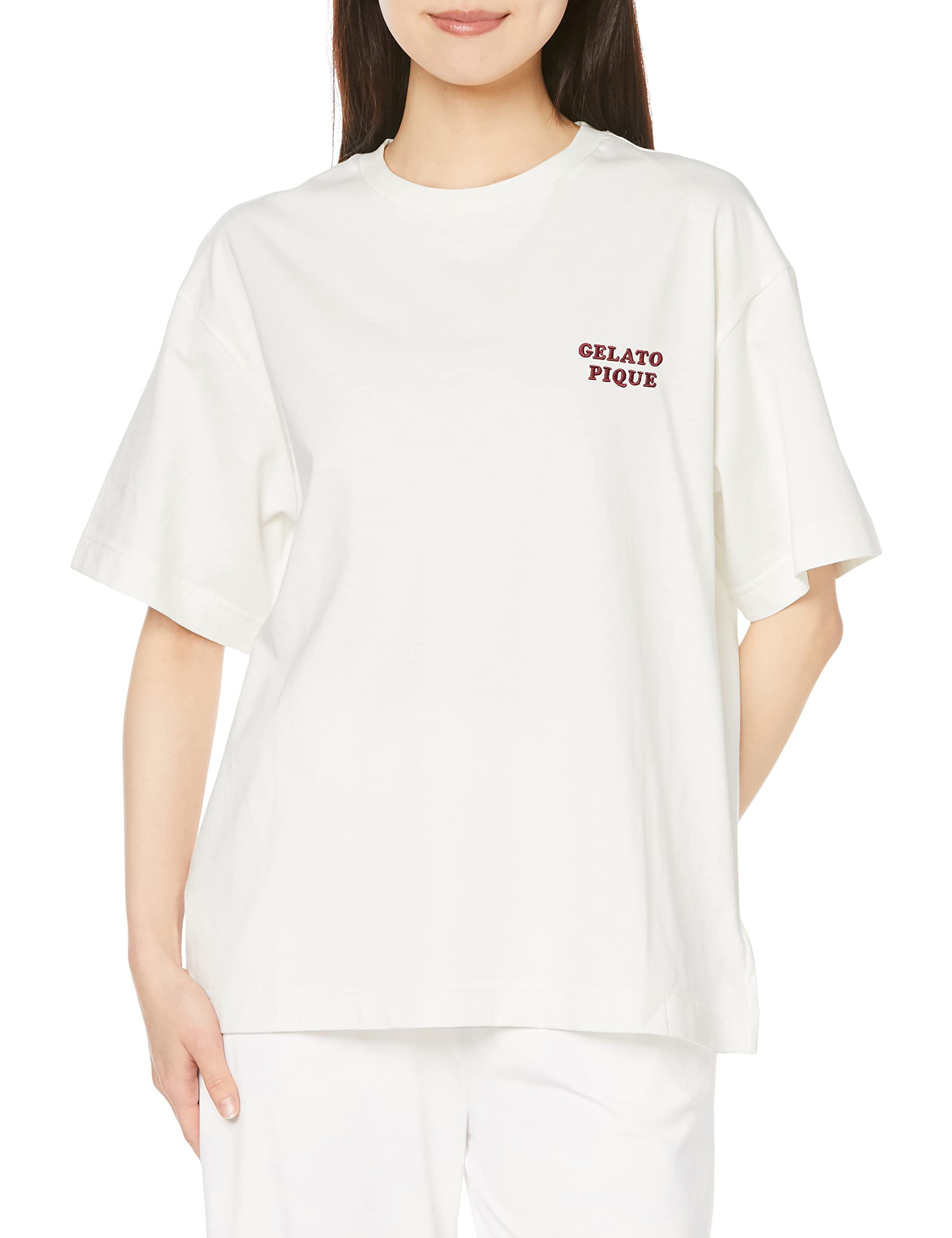 

Gelato Pique Back Print PWCT231326 Red F T-Shirt Women s