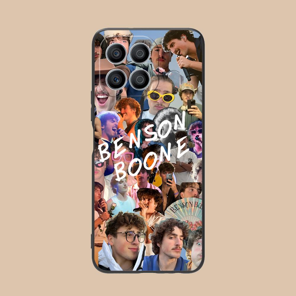 

Benson Boone Matte TPU Mobile Phone Case for Honor 90 80 70 60 50 30 20 10 9 8 7 Pro S SE Lite 5G Colorful Printing Cover Honor 8