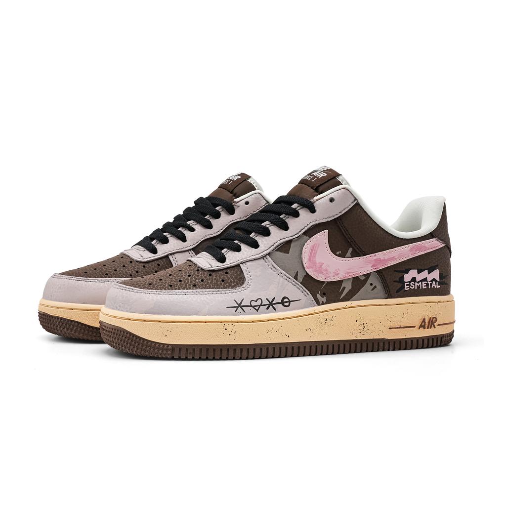 Nike Air Force 1 Inner Monologue Synthetic Leather Slip Resistant Cushioning Abrasion Resistant FZ3592-259(Team1727-)
