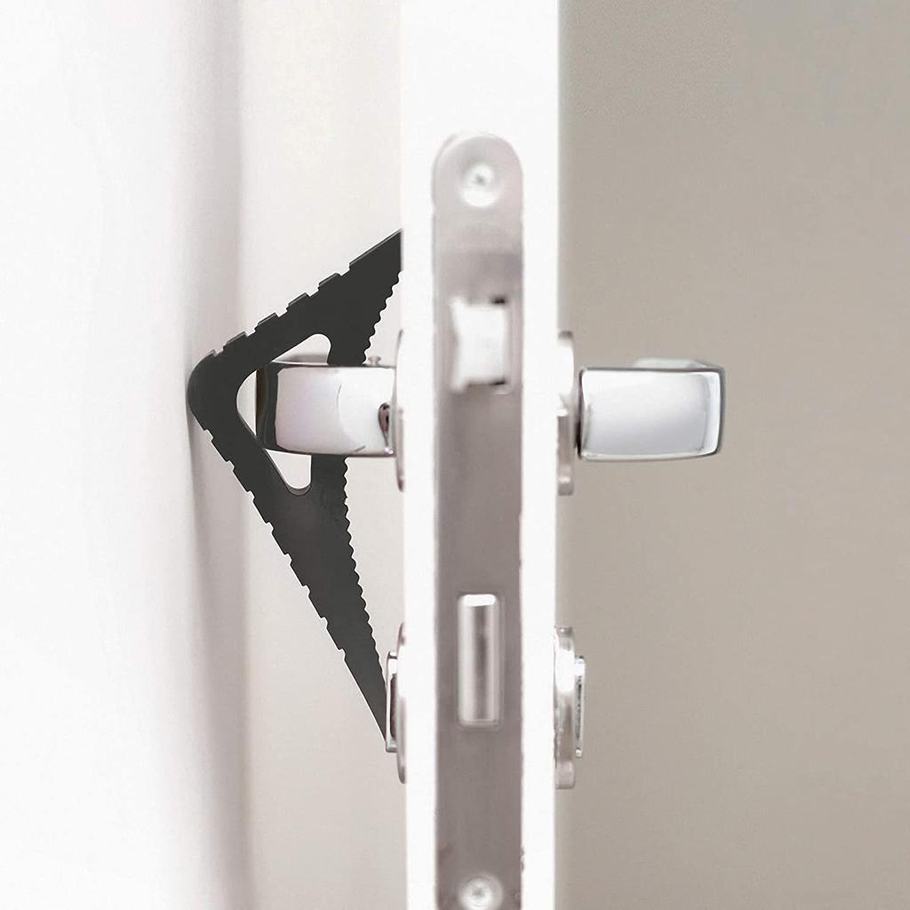 Multi-Angle TPR Door Stopper: Safety Triangle Wedge for Doors and Windows