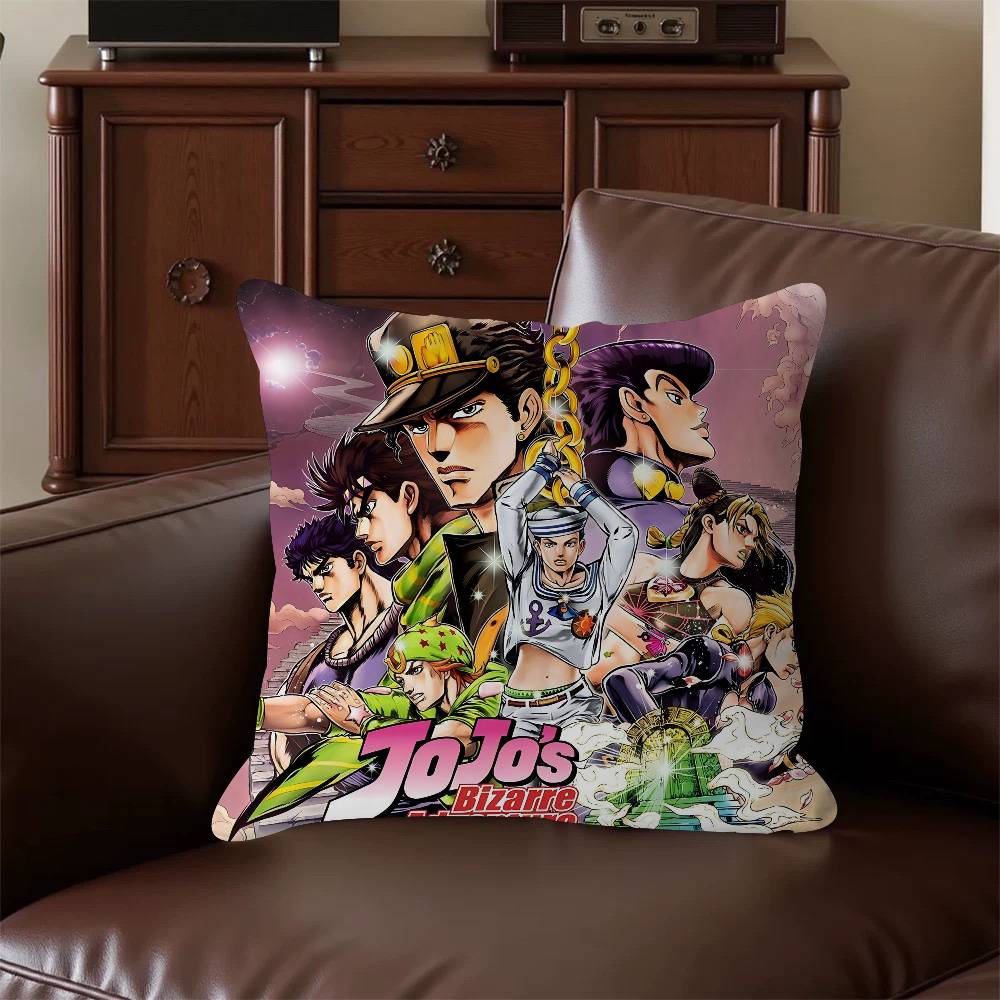 Anime J-JoJo Kissenbezug Kissenbezug Wohnzimmer Sofa Heimdeko Angepasst