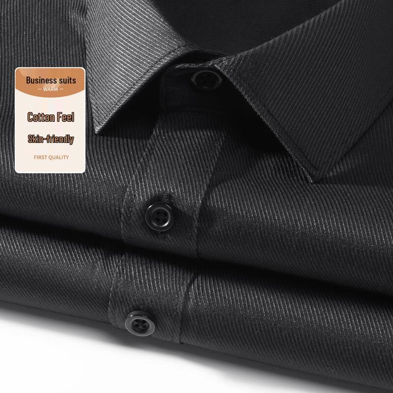 MONTAGUT Men s Long-Sleeve Business Casual Shirt 48