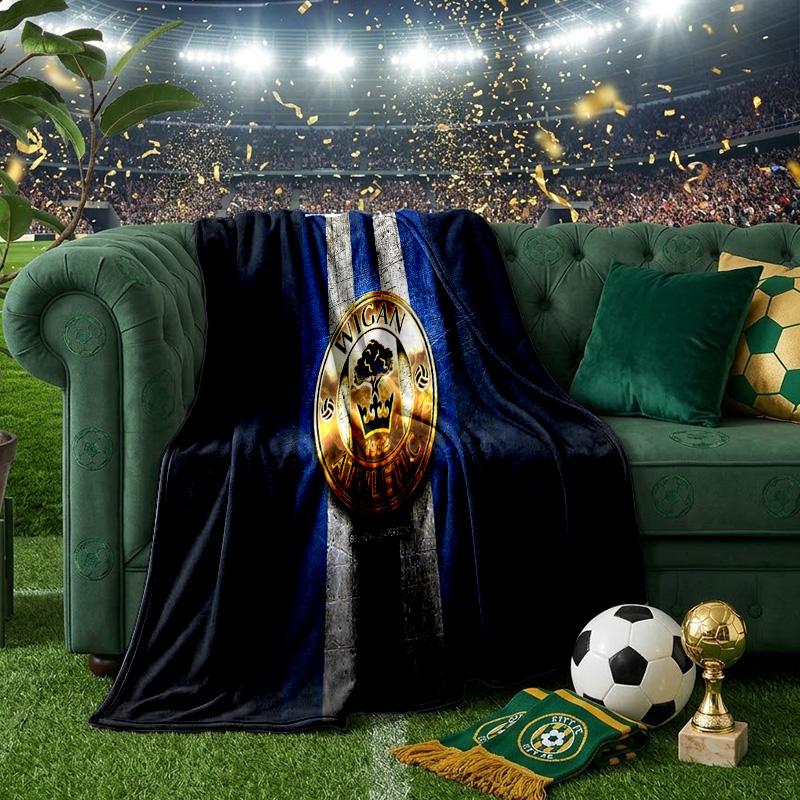 Athletic League  Throws Blanket Flannel Blankets Plush for Couch Bed Gifts for Men Women Travel Picnic Blanket Christmas Fan Gifts