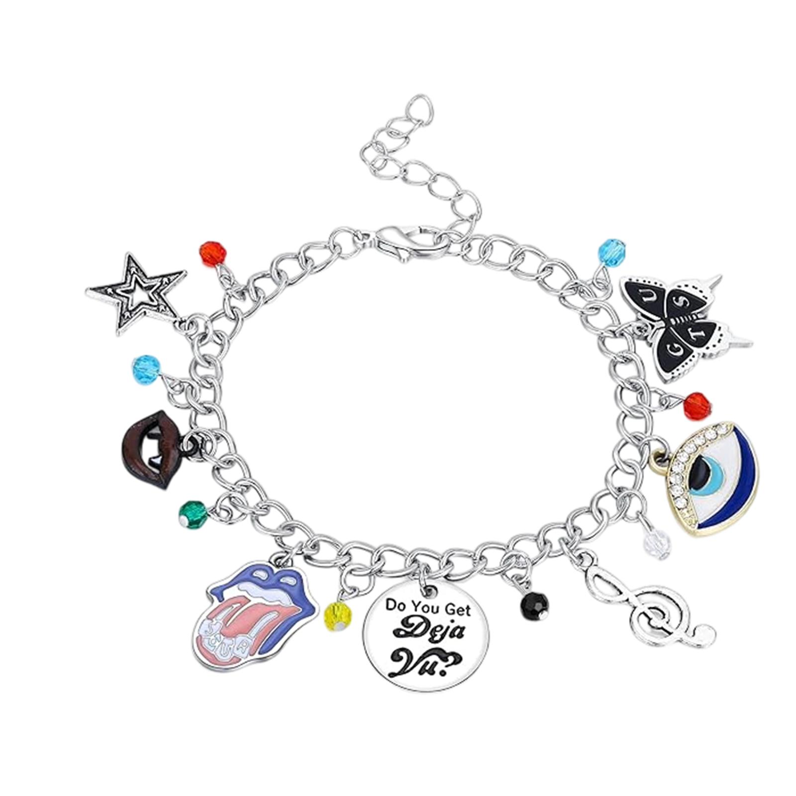 

Музыкальный браслет Подарки для фанатов Браслеты из нержавеющей стали Ювелирные изделия для женщин One Size