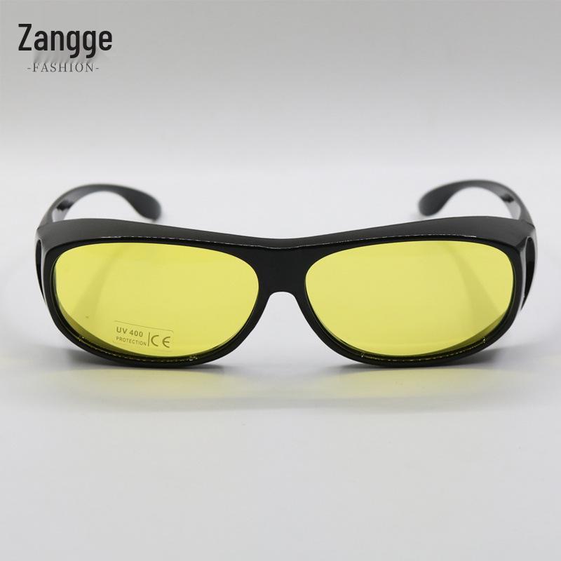 Okulary rowerowe polaryzacyjne na zewnątrz - Soczewka żółta do widzenia w nocy, gogle wiatroodporne