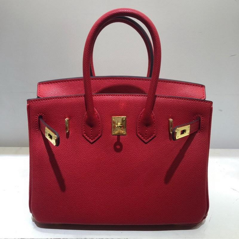 Two-layer Cowhide, Inner Stitching, Palm Pattern Platinum Bag (B02-2530BK)