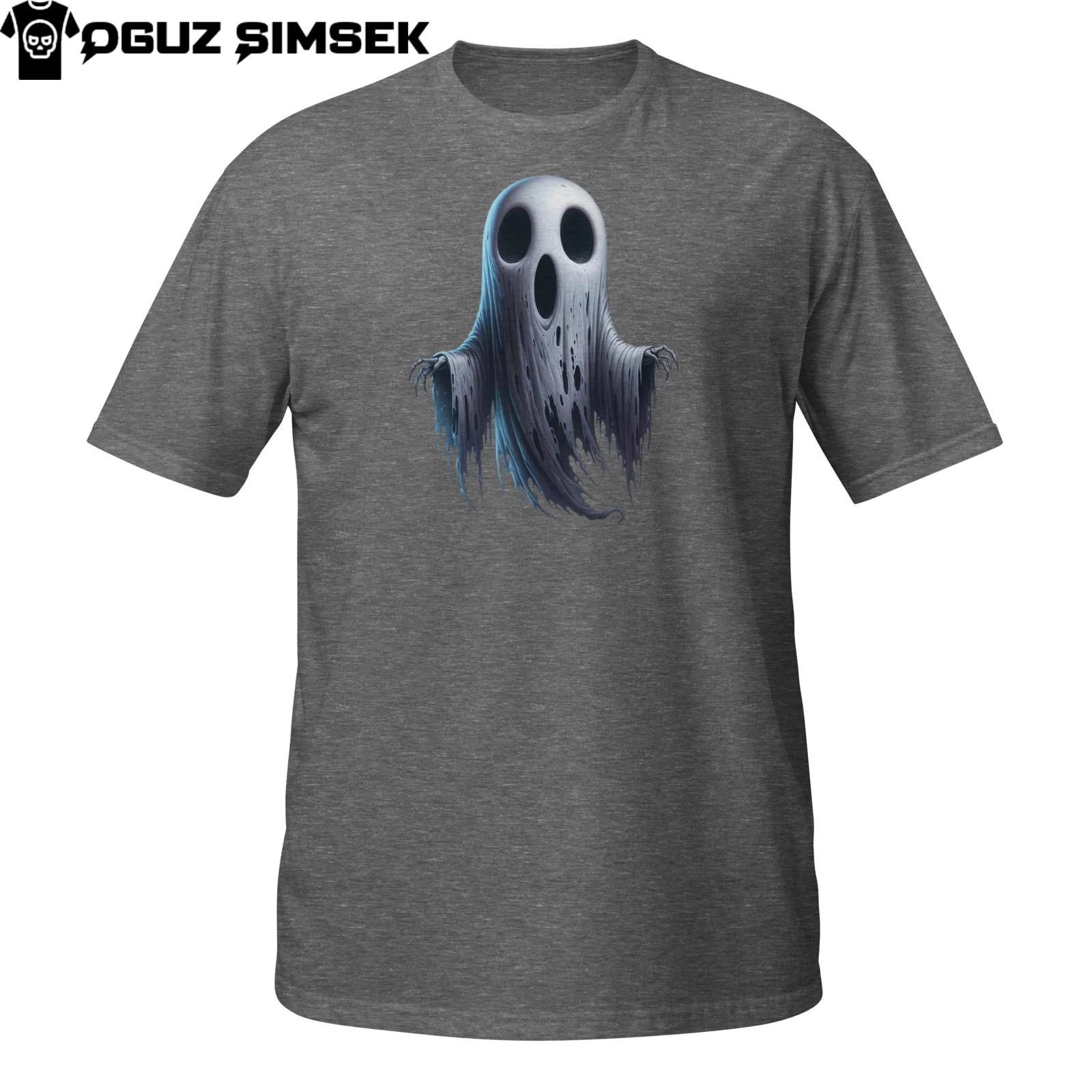 Ghostly Phantom T-Shirt Mens Womens Tees Top | Floating Spirit Horror Design | Scary Ghost Tee 4XL