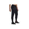 Under Armour Solid Color Print Logo Drawstring Joggers Women Bottoms Black 1373083-001