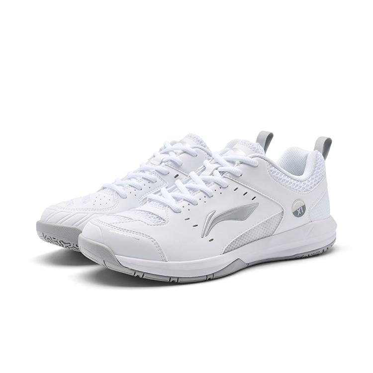 Li-Ning Light Feather Series Rocket Shoes 2.0 Fashion Comfortable Non-Slip Breathable Lightweight Low-Top Badminton Shoes Unisex Sneaker AYTU049-5