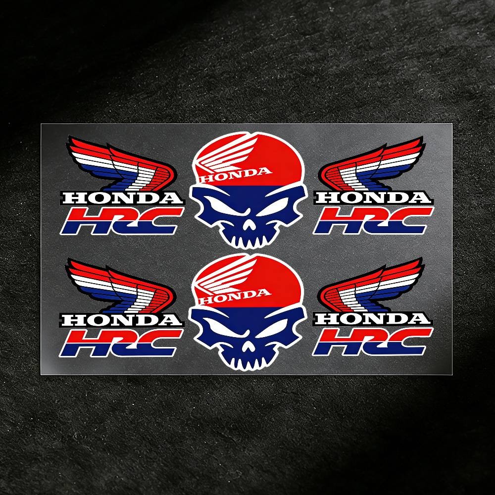 ZLQ4  For HONDA Stickers Moto Sticker Auto Body Bumper Windows Motorcycle Laptop Walls Vinyl Decal Car Tuning Accessories