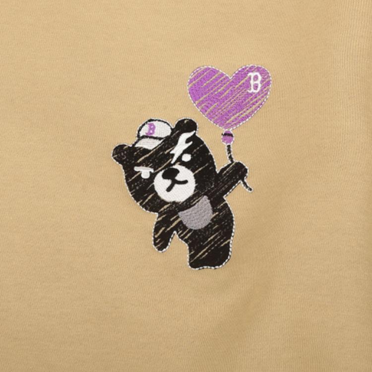 New MLB Sweatshirts Unisex Khaki 31MTC2111-43B