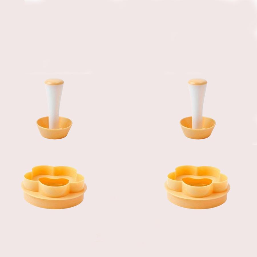 1-3Pcs Set Pastry Dough Presser Biscuit Mold Pie Tamper Creative Flower Shaped Cutter Cake DIY Round Tamper Kitchen Baking Tools