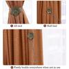 2-pack Magnetic Curtain Cords, Knitted, Decorative Tie Holders for Home/office