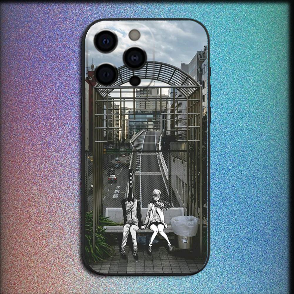 

Чехол для телефона Спокойной ночи Оясуми Пунпун для iPhone 16,15,14,13,12,11,Pro,X,XS,Max,XR,Plus,Mini Мягкий черный чехол iPhone11PRO