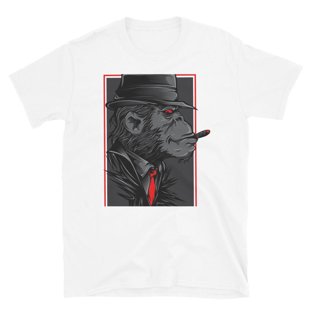 Mafia Monkey Gangster Anime Fantasy T-Shirt S