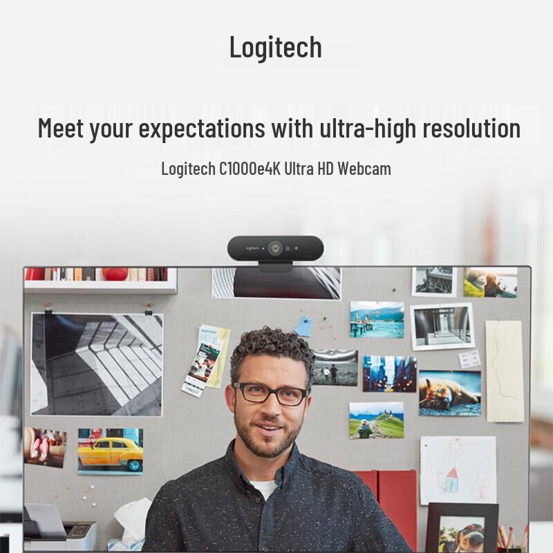 Logitech C1000e 4K Pro Webcam