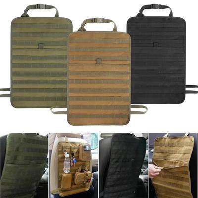 General Tactical MOLLE-Hängetasche für die Autositzlehne, Mehrzweck-Aufbewahrungspaket fürs Auto, Aufbewahrungs-Organizer für Outdoor-Zubehör