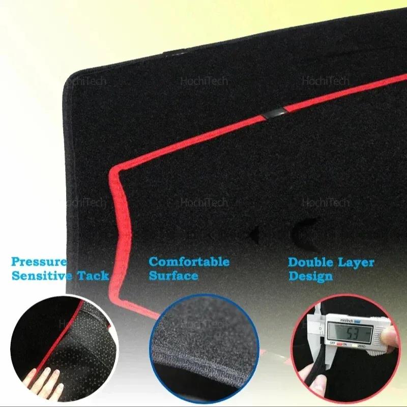 Dashboard Cover Dash Mat Carpet Pad Shade Cape Blanket Car Accessories for Toyota Land Cruiser J80 LC80 Lexus LX 450 1990~1997