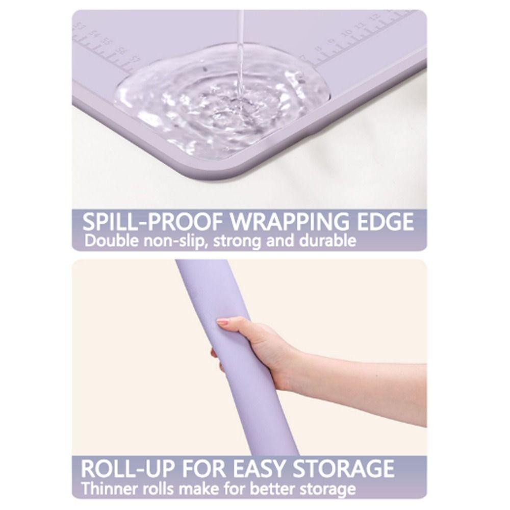 Non-stick Kneading Rolling Pads Reusable Silicone Baking Mat  Bakeware Accessories