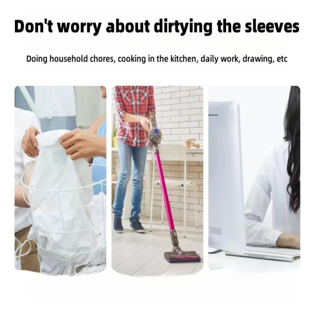 1Pair Thick Waterproof Sleeve Multi-function Working Arm Protector Reusable Oil-Proof  Sleeve