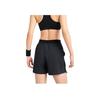 Asics Mid-Waist Comfortable Moisture-Wicking Sports Casual Shorts Women Bottoms Black 2012D052-001