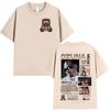 Rapper Ozuna 2024 Album Graphic T Shirts Men's Retro Fashion Short Sleeve T-shirt Man Hip Hop Oversized Cotton Tshirt Streetwear