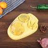 Egg Slicer Hard Boiled Egg Wedges Slices Cutter for & Chunks Stainless Steel Blades Kitchen
