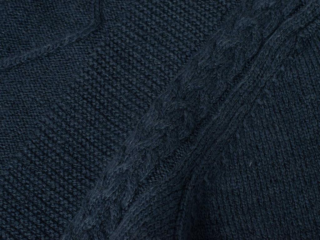 Men' Turtleneck Sweater - 8157 Indigo