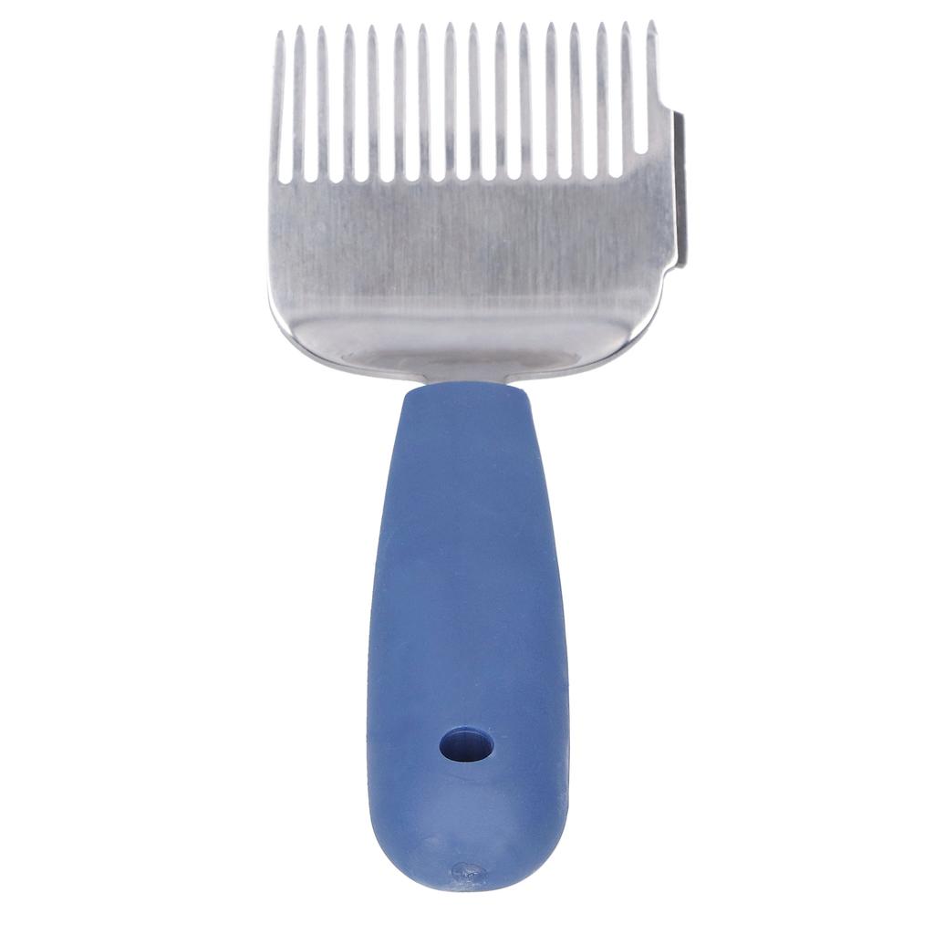 16 Zinken Edelstahl Entdeckelungsgabel Imkerei Honiggabel Schaufelwerkzeug mit Kunststoffgriff