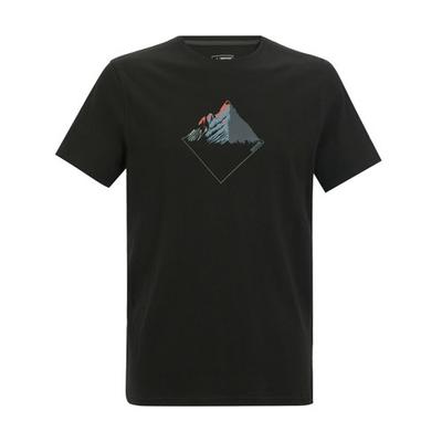 Mens Breezed Mountain Peaks T-Shirt