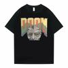 Zpěvák Mf Doom Madlib Madvillain Oboustranné grafické tričko Topy Pánské volné hip-hopové tričko Muži Ženy Fleece Bavlněná trička