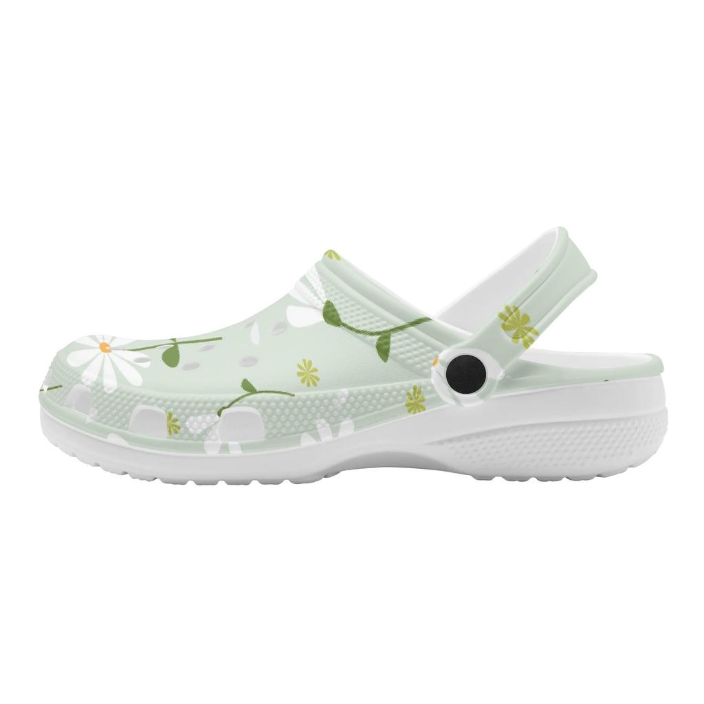 Colorful Pattern EVA Clogs for Women Men Soft Comfortable Slip On Casual Footwear Lightweight Summer Sandals Daily Walking Wear