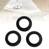 Adapter Lamp Shade Ring Outer Dia 44mm Plastic Lampshades Replacement 3pcs Black/White E14 Lamp Shade High Quality