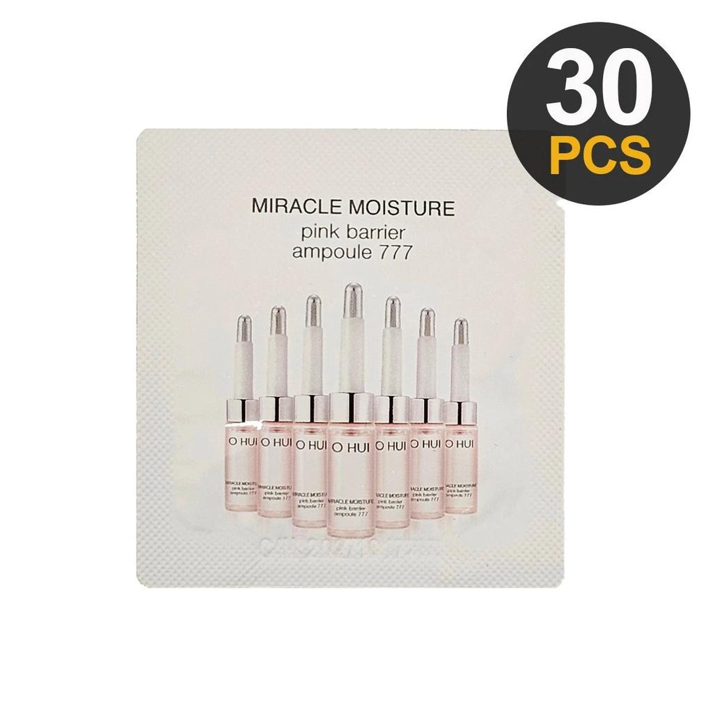 OHUI Miracle Moisture Pink Barrier Ampoule 777 1ml x 30pcs