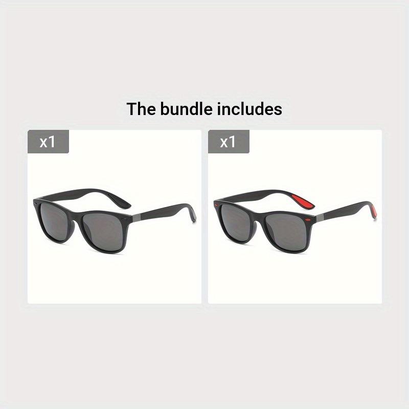 Men's Stylish Polarized Fashion Glasses - UV Protection Sports Shades for Driving Cycling & Outdoor Activities