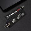 1PCS Embroidery Motorcycle Keychain Suitable Pendant Decoration For Honda CB400 CB 400 1992-2021 C 2020 2019 CB 400SF Accessories