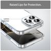 For iPhone 16 Pro Case TPU+Acrylic Phone Back Cover Anti Yellowing
