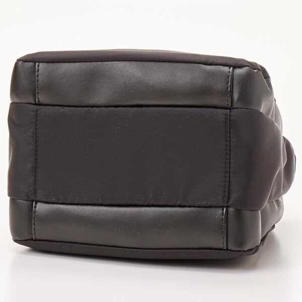 Isaac Square Tote Bag, SS Size, Black (10)