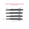 BGP84-1 4 Pieces Heater Glow Plug 11 Volt 11065 57J00 GN102 0100226513 for Nissan