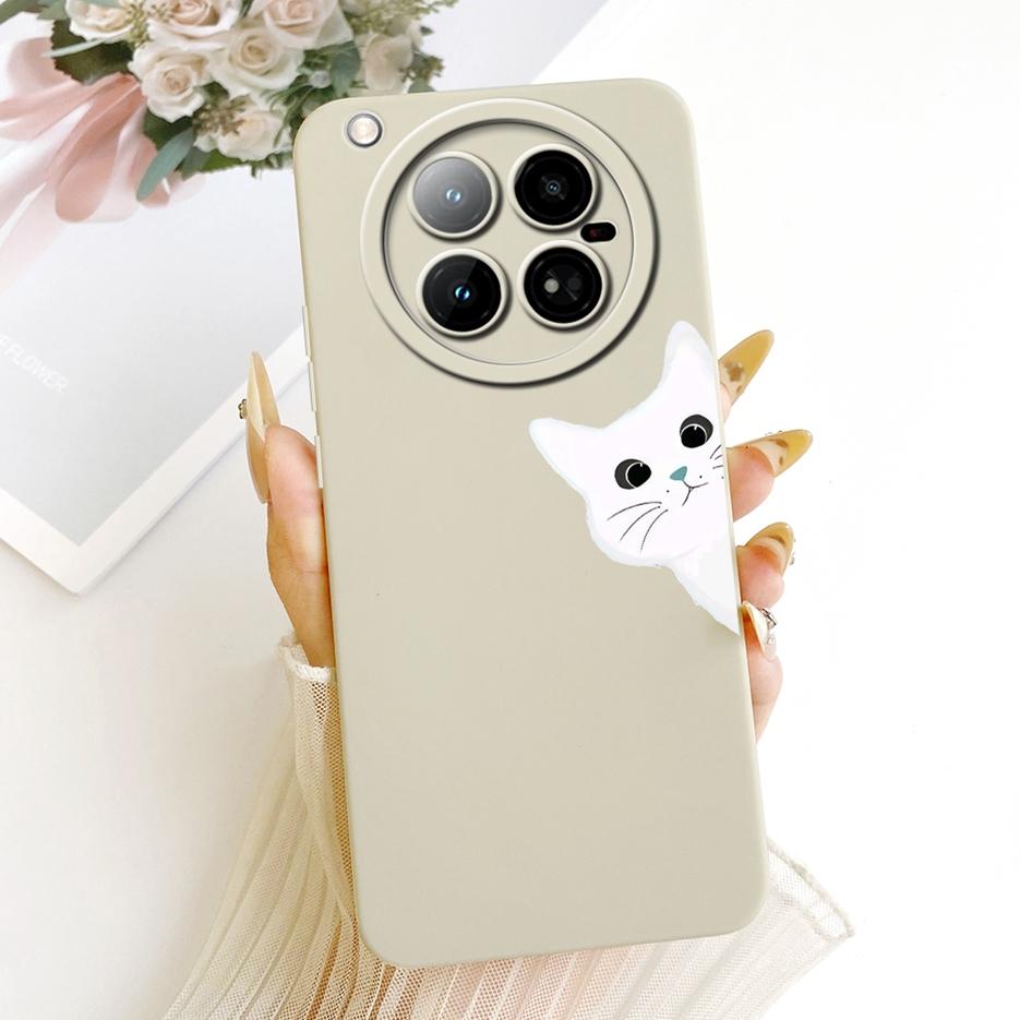 For Infinix Zero 40 4G Case X6860 Cute Cat Duck Cartoon Cover Soft TPU Matte Phone Case For Infinix Zero 40 5G X6861 Zero40 Bags