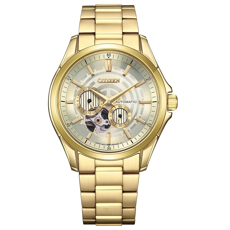 

Годинник CITIZEN ЗОРЯНІ ВІЙНИ Лімітована серія з мотивом C-3PO , NP1013-53P (Механічні/Водонепроникні/З відкритим циферблатом), Коробка лімітованого видання, CITIZEN COLLECTION,