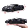 Bburago Ferrari 488 Pista Blue Diecast Miniature Finished Model BU 1/24 / Car, 18-26026