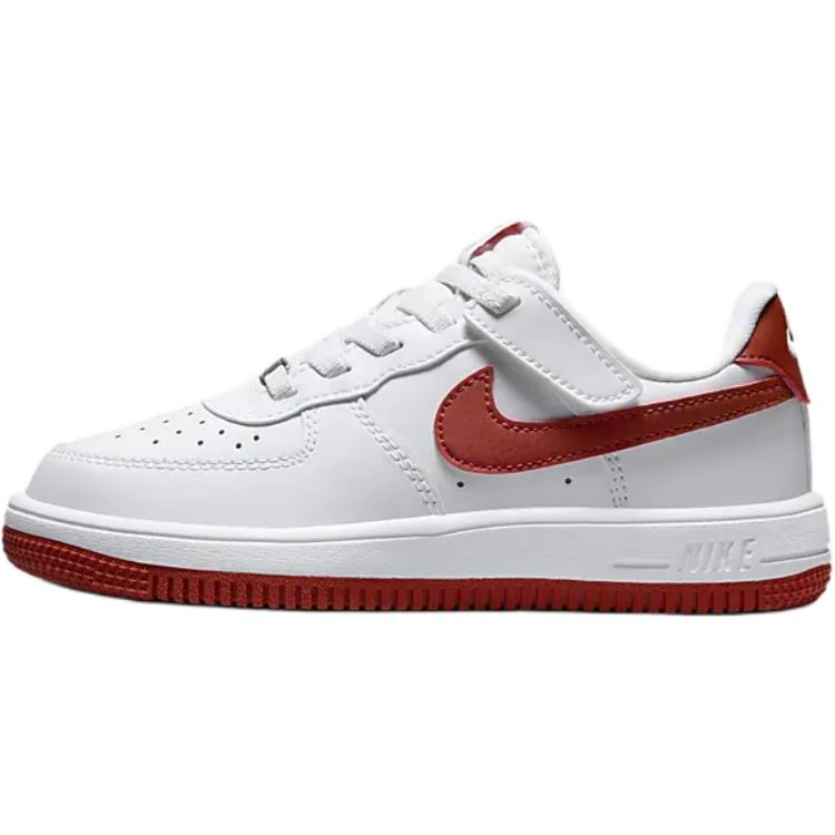 

Nike Air Force 1 Модные Прочные Низкие Детские Кроссовки Детские Кроссовки Белый Красный FN0237-116 31