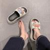 Fashion Cute Cartoon Cat Slippers for Women To Wear Spring New Small Height-increasing Cool Slippers